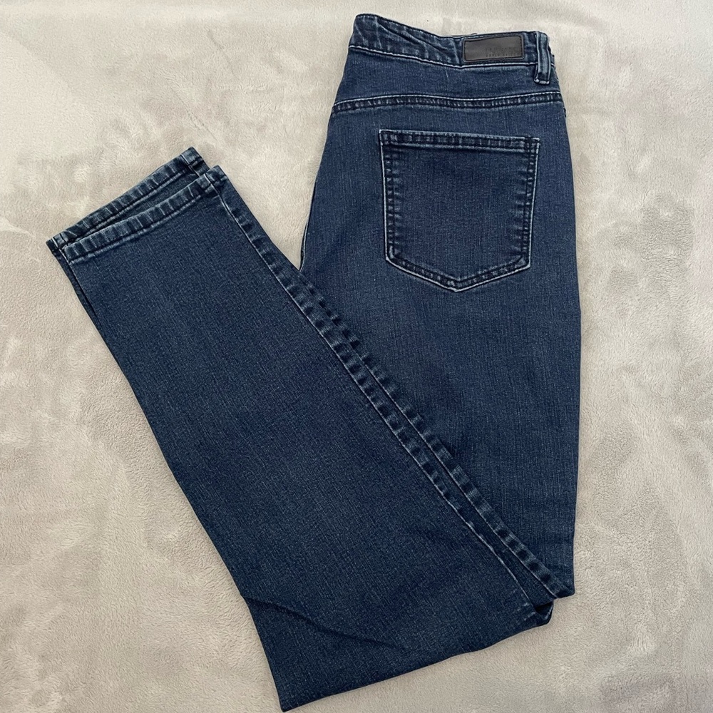 Buffalo David Bitton Dark Wash Francesca Mid-Rise Skinny Stretch Jeans